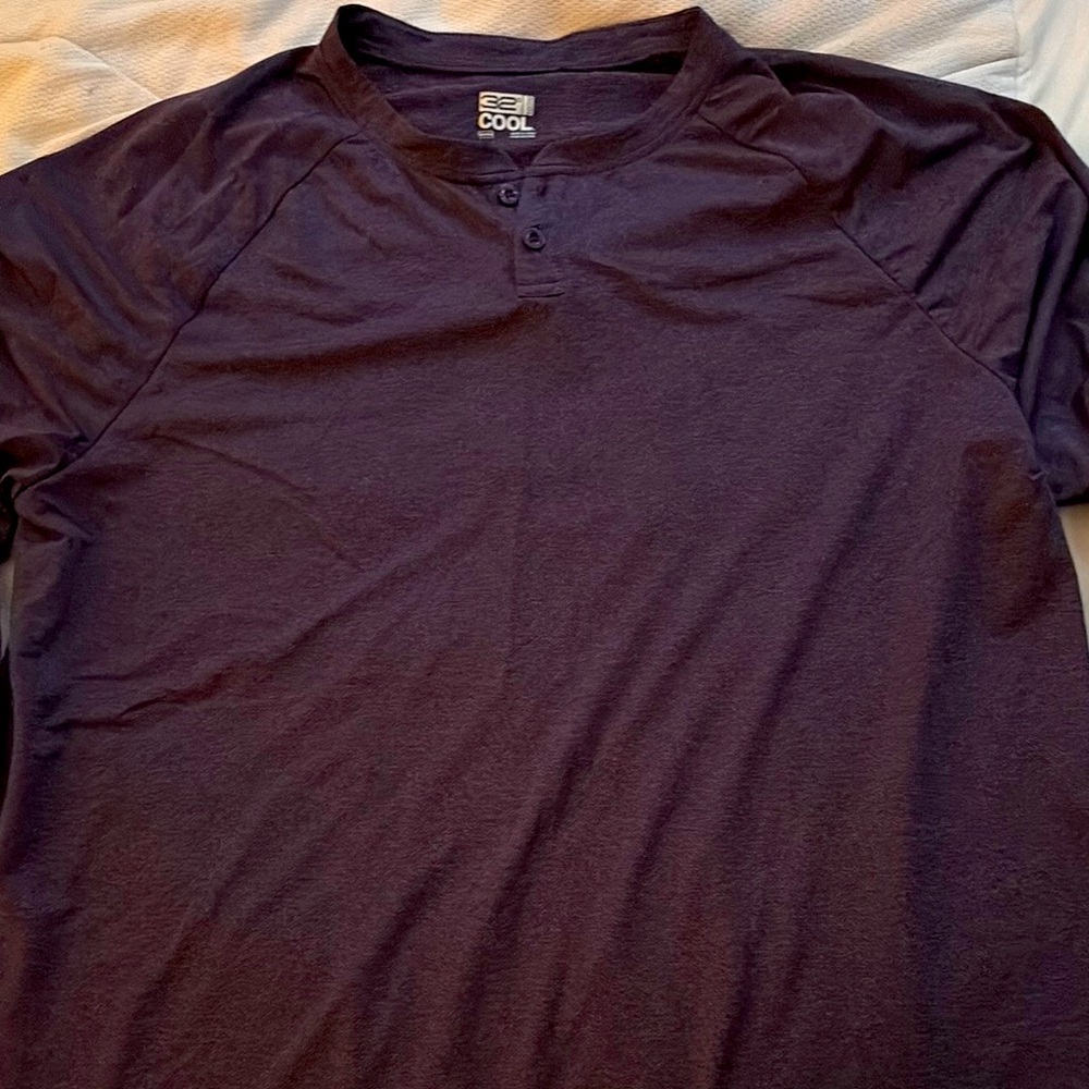 32 Degrees Men's Dark Purple Short Sleeve Tee